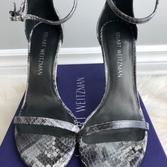 Stuart Weitzman Nudistsong Rock Medley Python - Picture 4 of 8